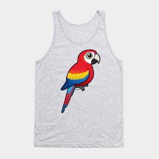 Birdorable Scarlet Macaw Tank Top